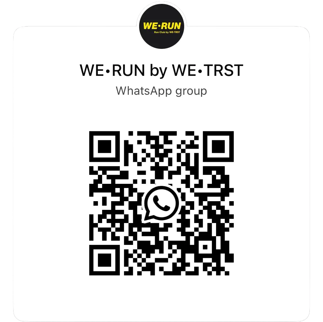 Run Club by WE•TRST auf WhatsApp
