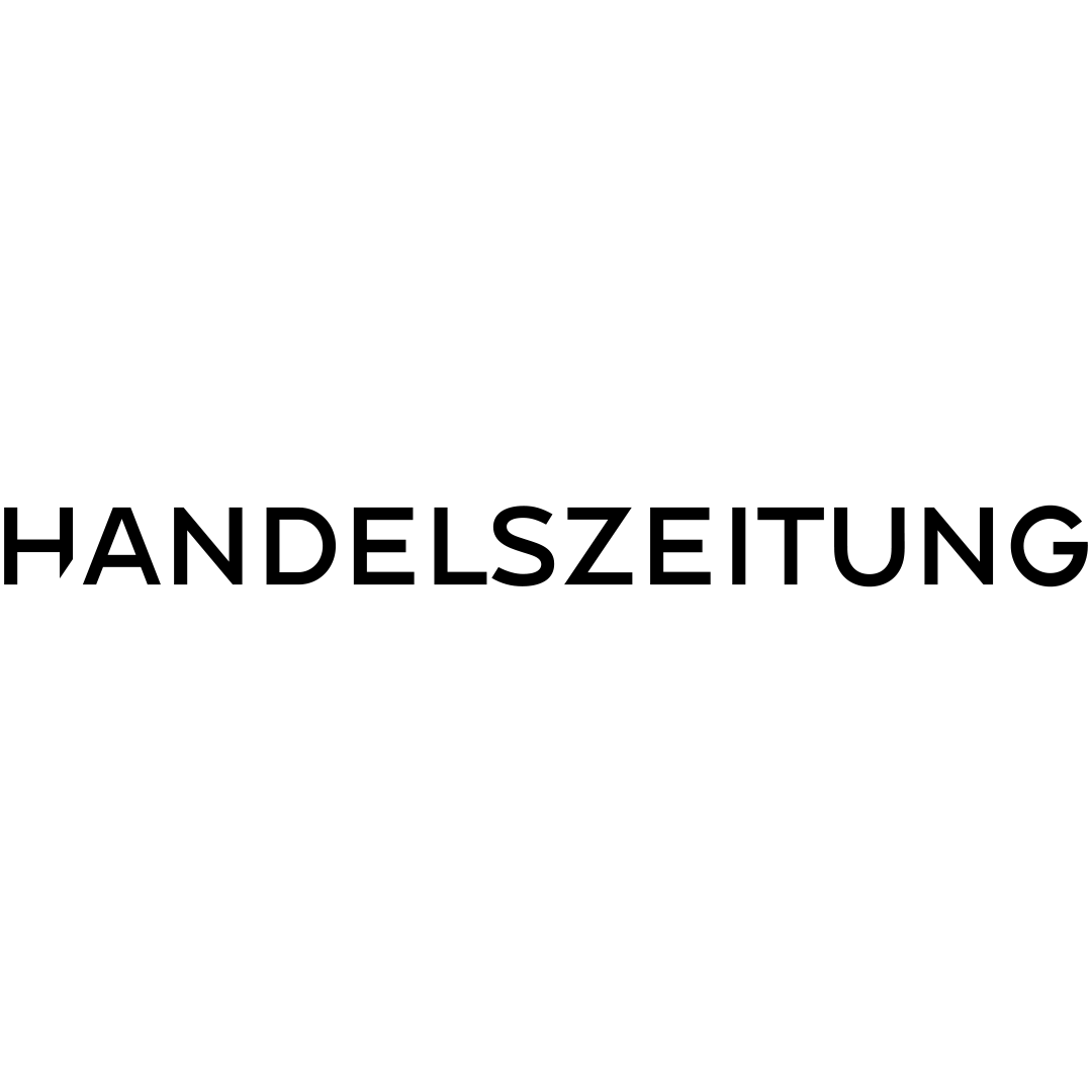 Handelszeitung logo – WE•TRST featured by Handelszeitung, a leading Swiss business publication.