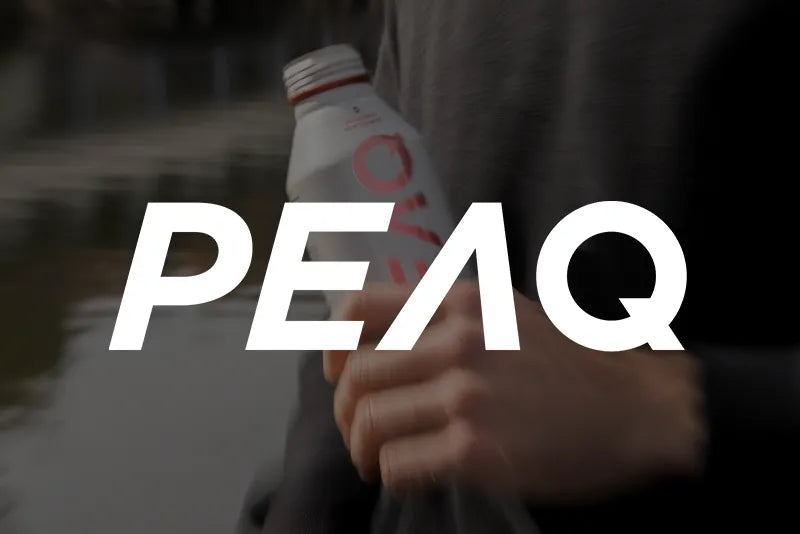 PEAQ – Swiss Mountain Water, offizieller Partner von WE•RUN Run Club by WE•TRST