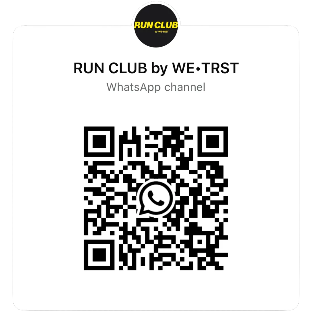 Run Club by WE•TRST auf WhatsApp