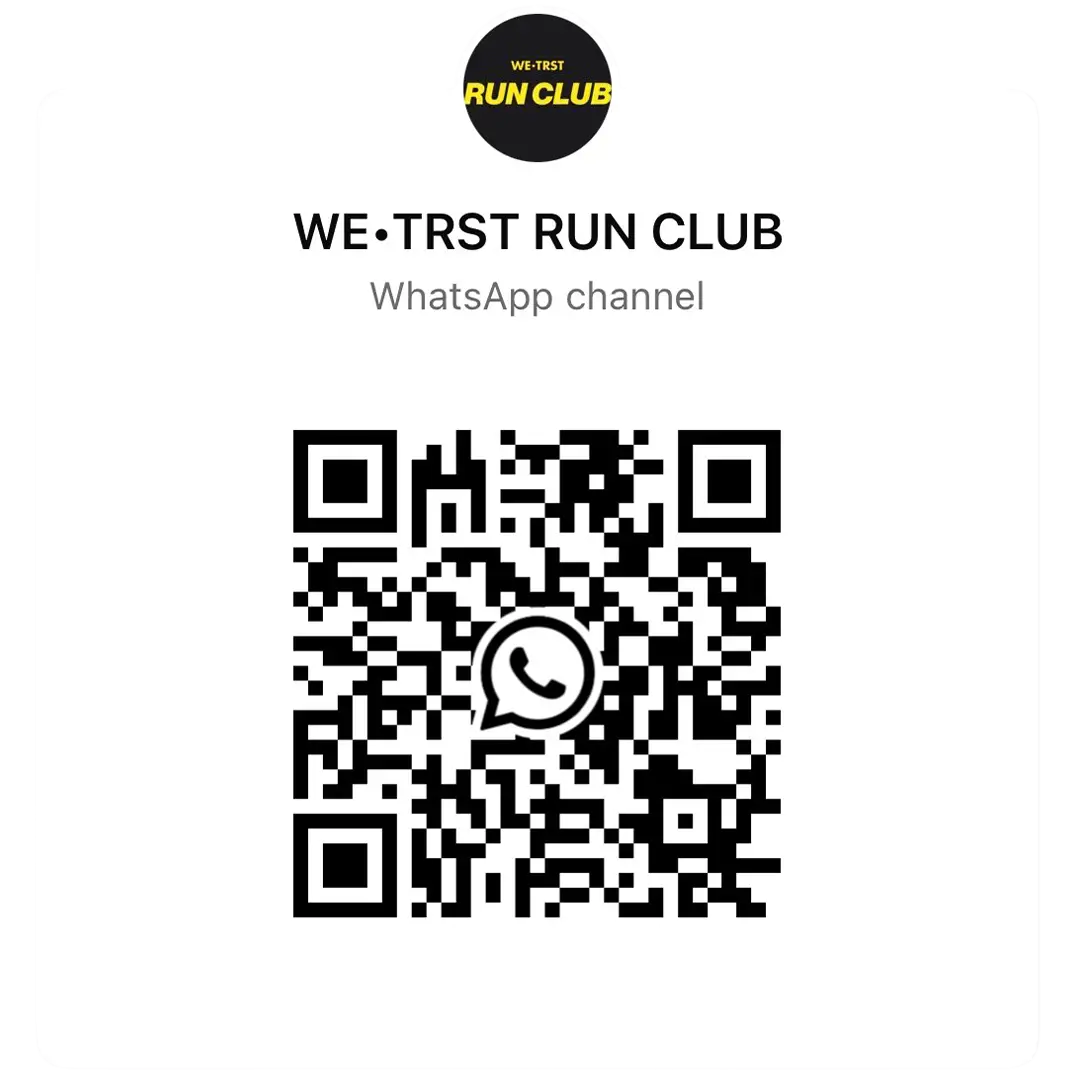 Run Club by WE•TRST auf WhatsApp