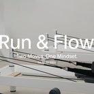 Pilates Reformer Event-Ticket für Run & Flow am 14. März 2026 mit Fokus auf professionelle Trainingsgeräte.